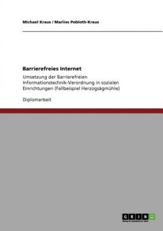 Kniha Barrierefreies Internet Michael Kraus