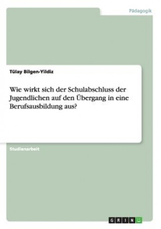 Knjiga Wie wirkt sich der Schulabschluss der Jugendlichen auf den UEbergang in eine Berufsausbildung aus? Tülay Bilgen-Yildiz