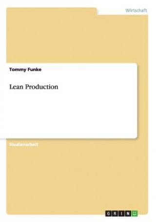 Kniha Lean Production Tommy Funke
