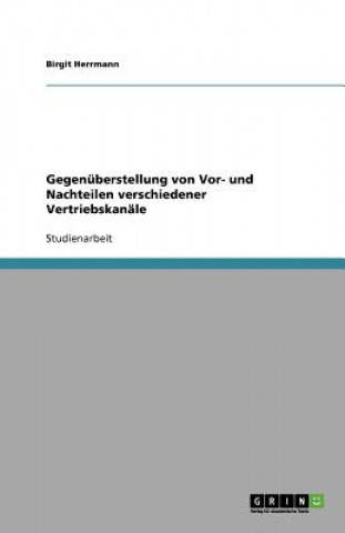 Carte Gegenuberstellung von Vor- und Nachteilen verschiedener Vertriebskanale Birgit Herrmann