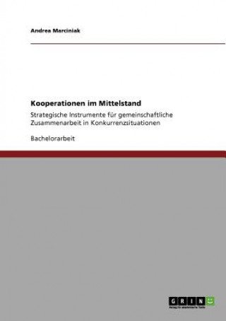 Kniha Kooperationen im Mittelstand Andrea Marciniak