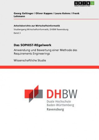 Book SOPHIST-REgelwerk Georg Geltinger
