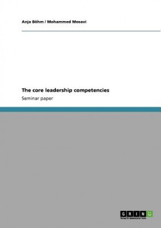 Kniha core leadership competencies Anja Böhm