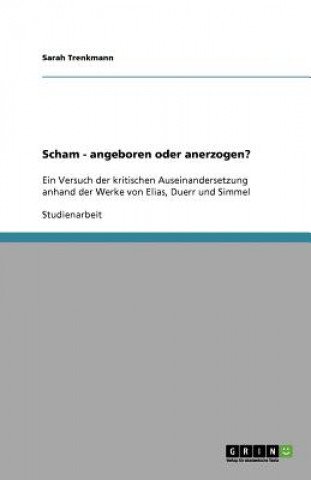 Knjiga Scham - angeboren oder anerzogen? Sarah Trenkmann