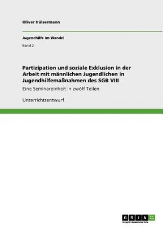 Kniha Partizipation und soziale Exklusion in der Arbeit mit männlichen Jugendlichen in Jugendhilfemaßnahmen des SGB VIII Oliver Hülsermann