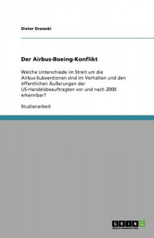 Carte Der Airbus-Boeing-Konflikt Dieter Drawski
