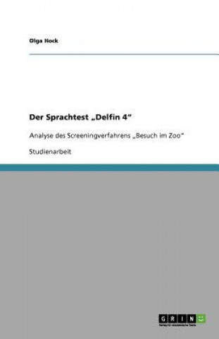 Книга Der Sprachtest "Delfin 4" Olga Hock