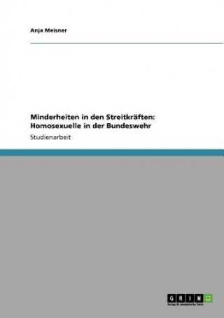 Knjiga Minderheiten in den Streitkraften Anja Meisner