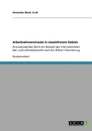 Carte Arbeitnehmereinsatz in staatsfreiem Gebiet LL.M.