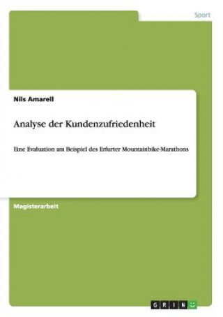 Könyv Analyse der Kundenzufriedenheit Nils Amarell