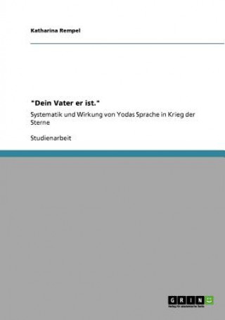 Book Dein Vater er ist. Katharina Rempel