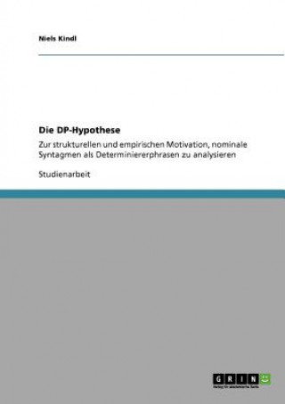 Book DP-Hypothese Niels Kindl