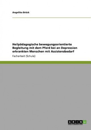 Книга Heilpadagogische bewegungsorientierte Begleitung mit dem Pferd bei an Depression erkrankten Menschen mit Assistenzbedarf Angelika Brück