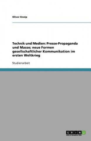 Book Technik und Medien Oliver Kneip