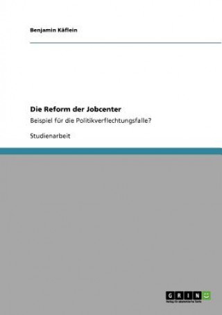 Buch Reform der Jobcenter Benjamin Käflein