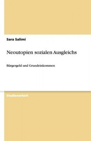 Book Neoutopien sozialen Ausgleichs Sara Salimi