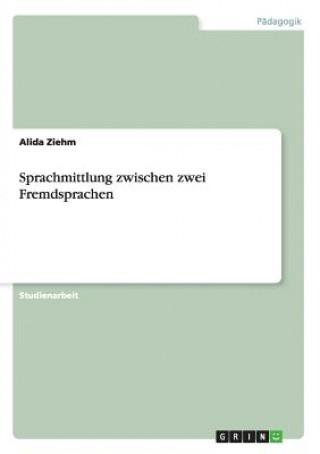 Könyv Sprachmittlung zwischen zwei Fremdsprachen Alida Ziehm