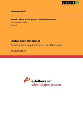 Carte Autonomie der Kunst Johannes Buhl