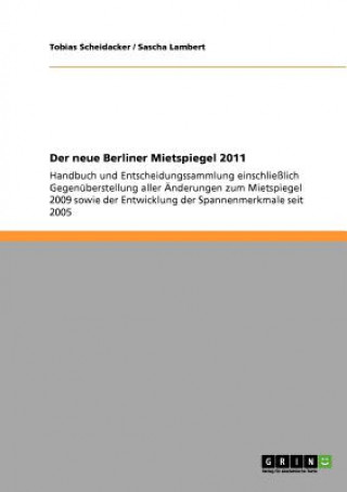 Carte neue Berliner Mietspiegel 2011 Tobias Scheidacker