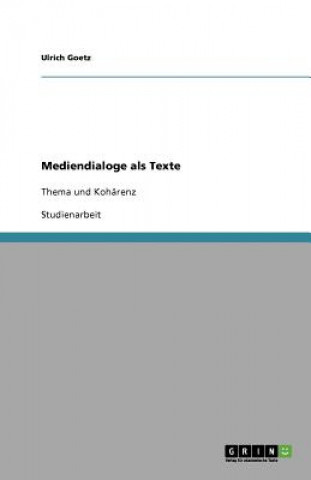 Carte Mediendialoge ALS Texte Ulrich Goetz