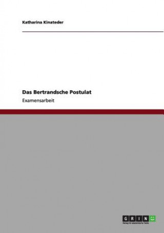 Книга Bertrandsche Postulat Katharina Kinateder
