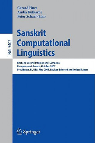 Kniha Sanskrit Computational Linguistics Gérard Huet