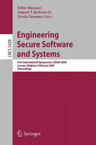 Kniha Engineering Secure Software and Systems Fabio Massacci