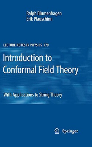 Livre Introduction to Conformal Field Theory Ralph Blumenhagen