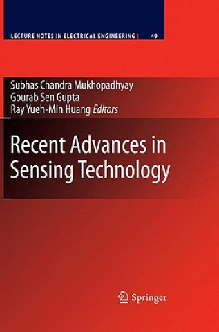 Buch Recent Advances in Sensing Technology Subhas Chandra Mukhopadhyay