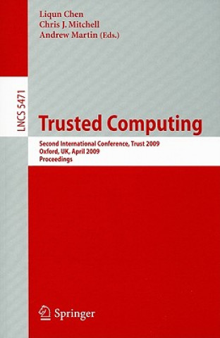 Kniha Trusted Computing Liqun Chen