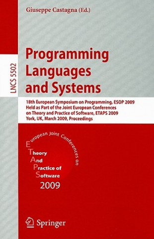 Kniha Programming Languages and Systems Giuseppe Castagna