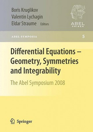 Kniha Differential Equations - Geometry, Symmetries and Integrability Boris Kruglikov