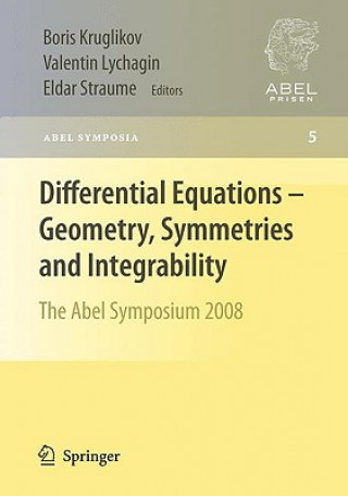 Libro Differential Equations - Geometry, Symmetries and Integrability Boris Kruglikov