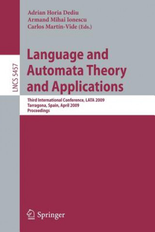 Kniha Language and Automata Theory and Applications Adrian Horia Dediu