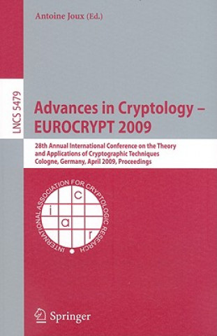 Carte Advances in Cryptology - EUROCRYPT 2009 Antoine Joux