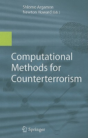 Kniha Computational Methods for Counterterrorism Shlomo Argamon