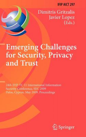 Buch Emerging Challenges for Security, Privacy and Trust Dimitris Gritzalis