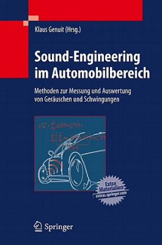 Kniha Sound-Engineering Im Automobilbereich Klaus Genuit