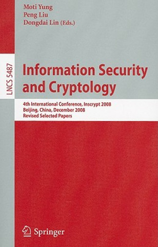 Könyv Information Security and Cryptology Moti Yung