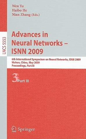 Kniha Advances in Neural Networks - ISNN 2009 Wen Yu