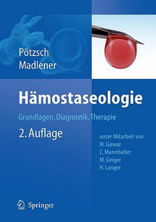 Kniha Hamostaseologie Bernd Pötzsch