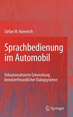 Knjiga Sprachbedienung Im Automobil Stefan W. Hamerich