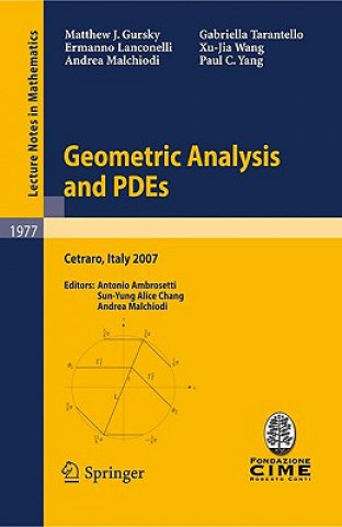 Knjiga Geometric Analysis and PDEs Matthew J. Gursky