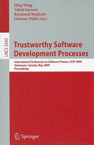 Kniha Trustworthy Software Development Processes Qing Wang