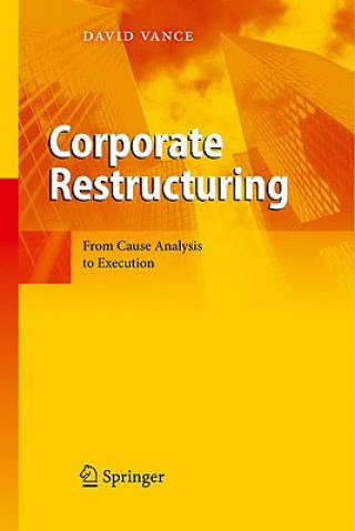 Kniha Corporate Restructuring David Vance