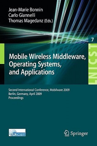 Könyv Mobile Wireless Middleware Jean-Marie Bonnin