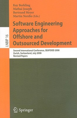 Kniha Software Engineering Approaches for Offshore and Outsourced Development Kay Berkling