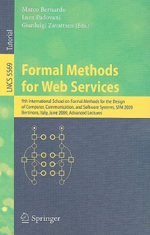 Książka Formal Methods for Web Services Marco Bernardo