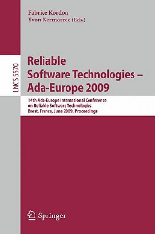 Książka Reliable Software Technologies - Ada-Europe 2009 Fabrice Kordon