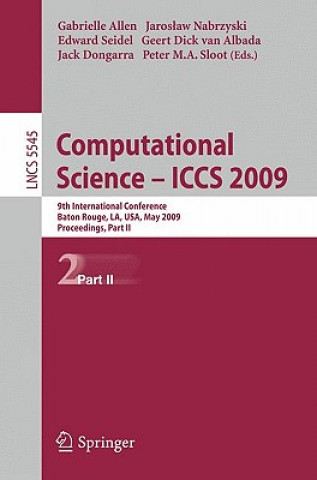 Carte Computational Science   ICCS 2009 Gabrielle Allen